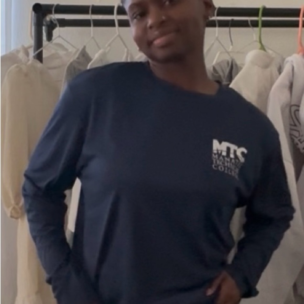 MTC Navy Blue Long Sleeve Shirt